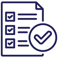 Completed dispute resolution status icon